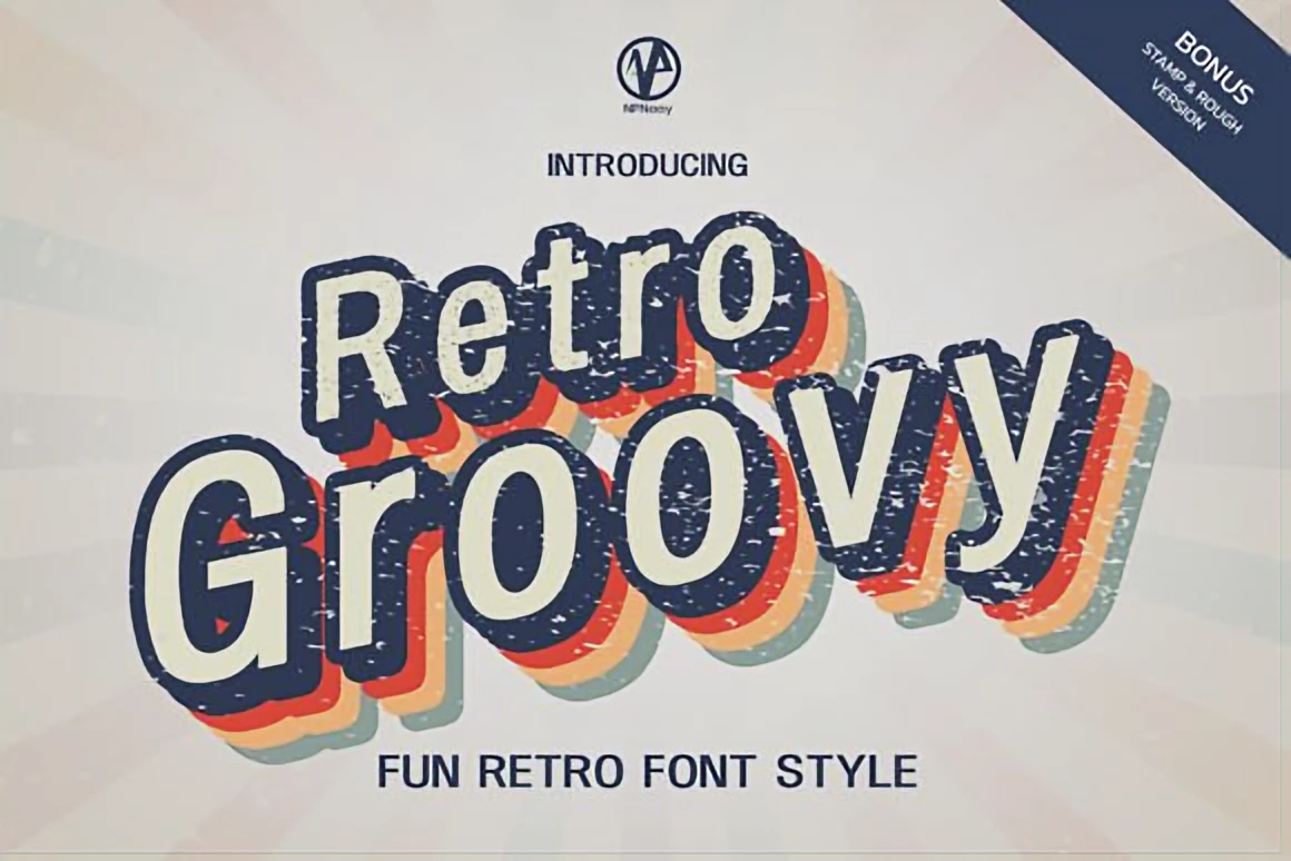 6 Retro Aesthetic Fonts for Posters and Covers 2 3dc957emf6