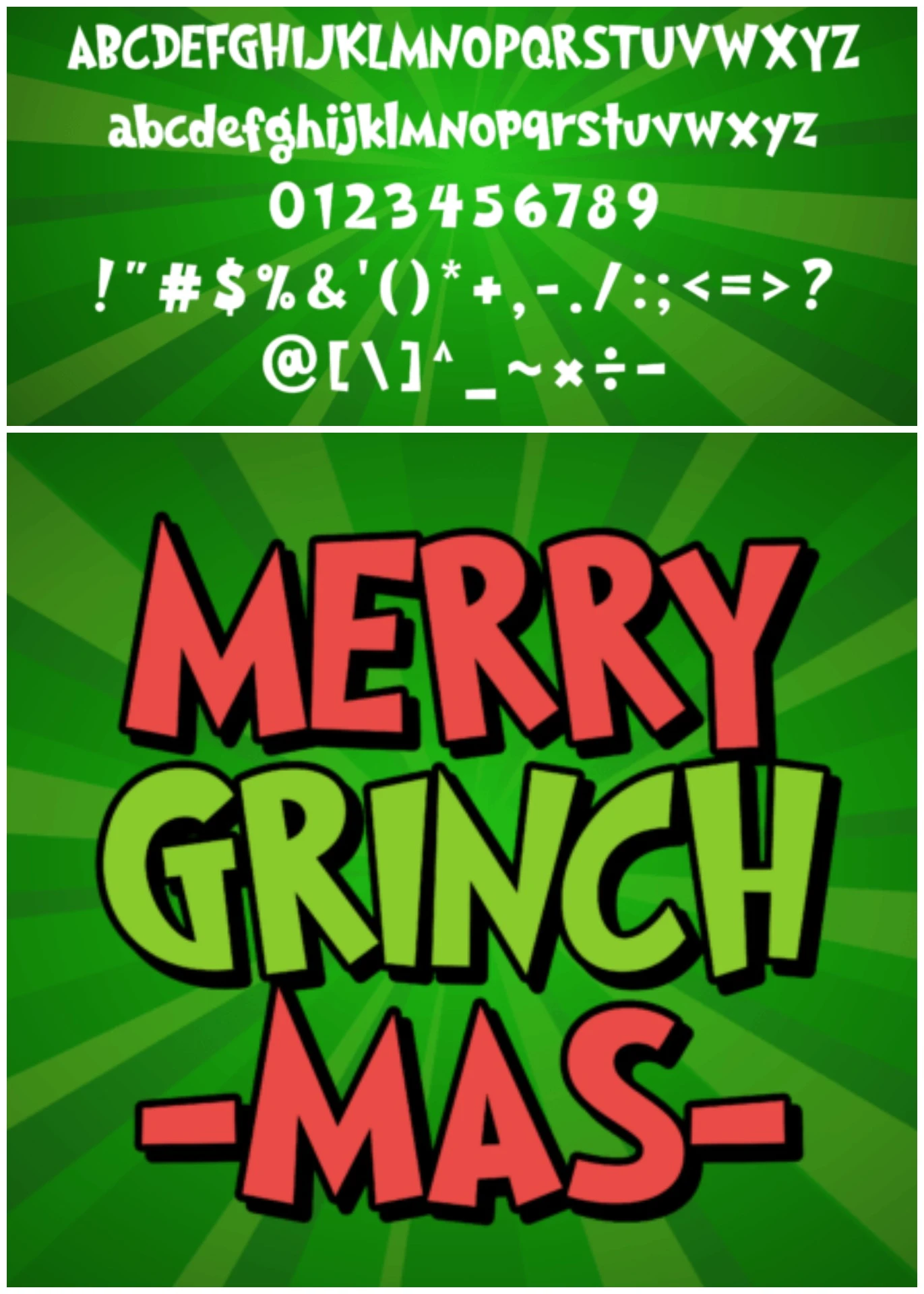 Sneaky Grinch Font – Playful Christmas Cartoon Typeface 2 5jq4gwwzn7 1