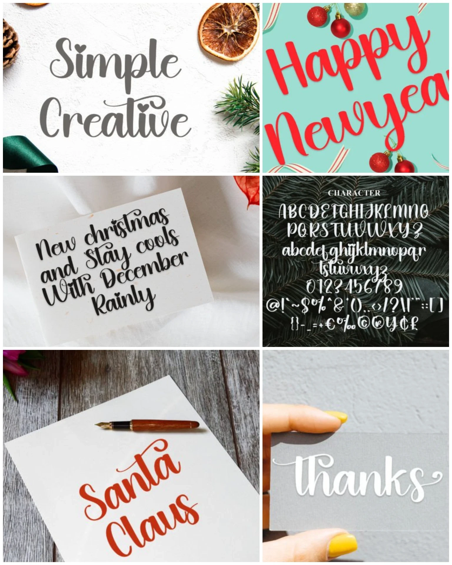 Christmas Font – Festive Calligraphy & Holiday Script Typeface 2 7ywoqp36nm