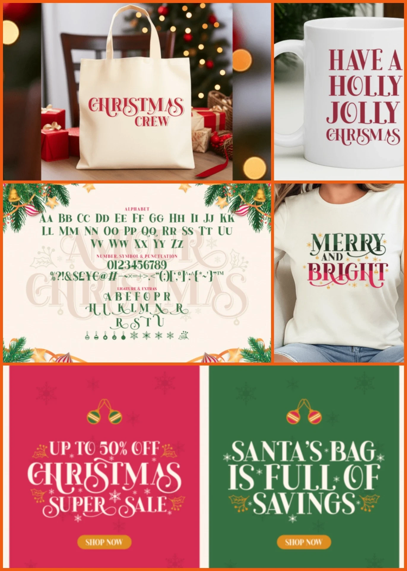 Amour Christmas Font – Elegant Festive Serif Typeface 2 j6jgnepb5b 1