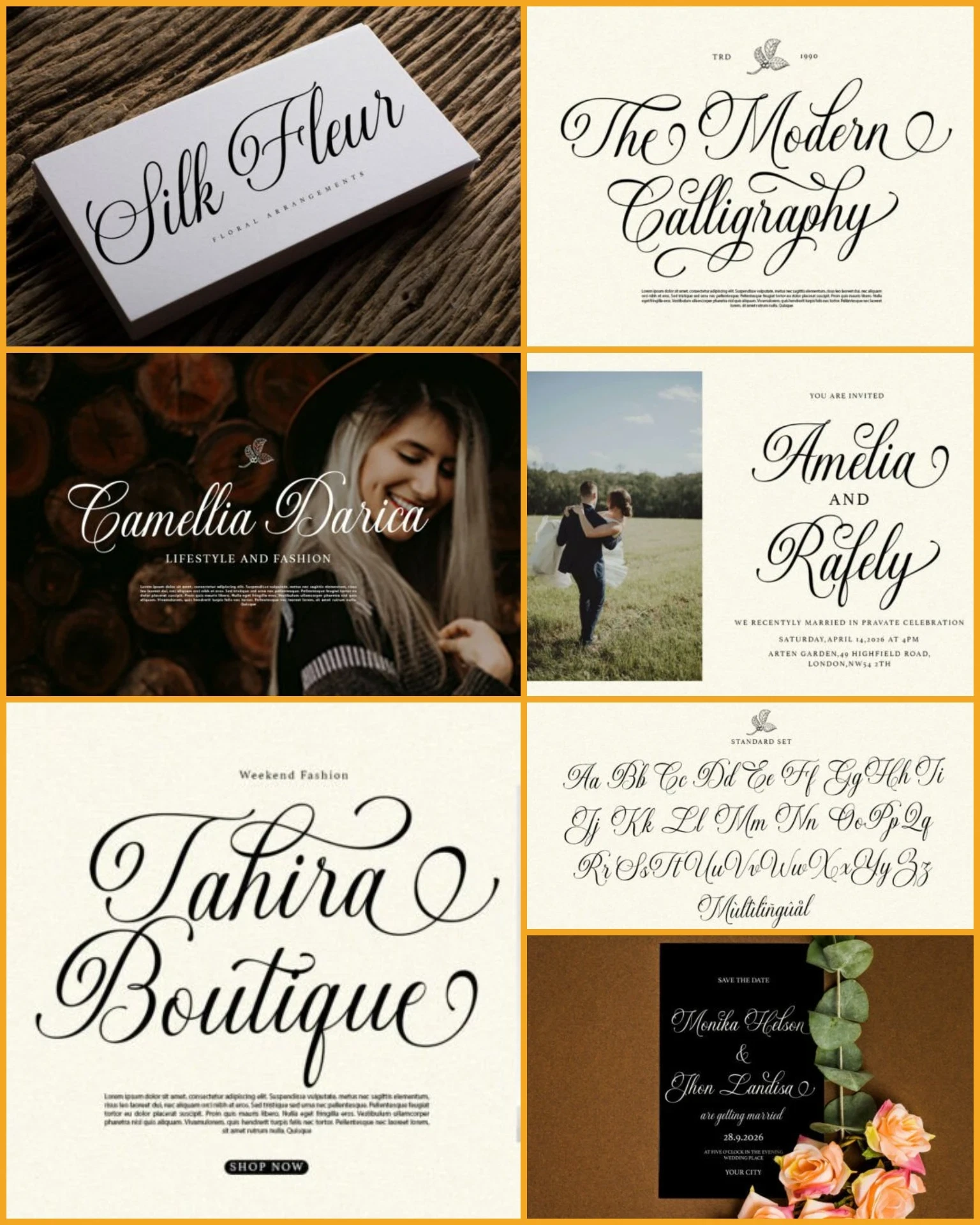 Gastonia – Elegant Calligraphy & Modern Script Font 2 ztc15v15j4