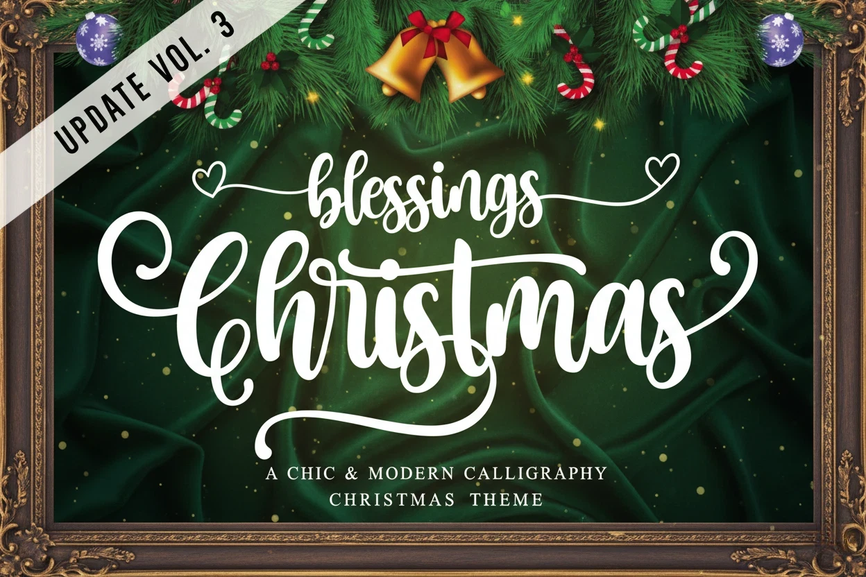Top 10 Christmas Fonts to Elevate Your Holiday Designs 20 6pdao5lukq