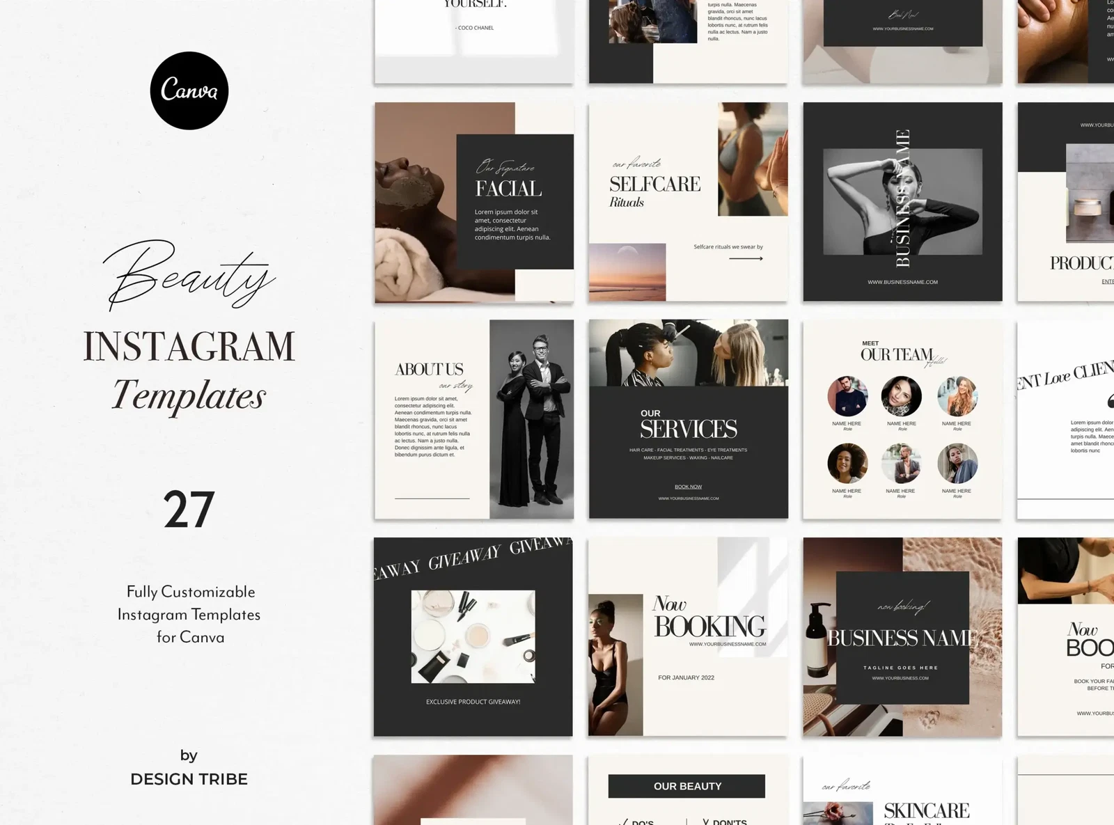 High-end templates