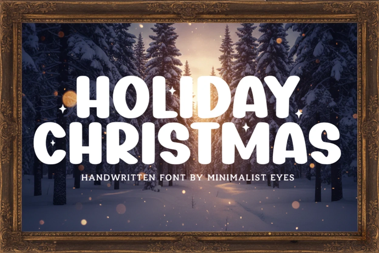 Top 10 Christmas Fonts to Elevate Your Holiday Designs 17
