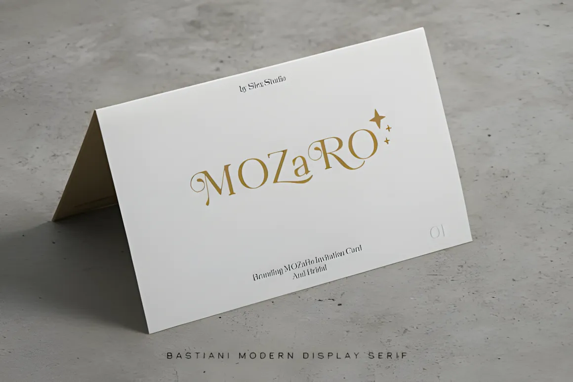 Best Fonts for Logos: 31 Logo Fonts Designers Use 4 Bastiani Modern Fonts 124485332 12 580x387 upscayl 2x upscayl standard