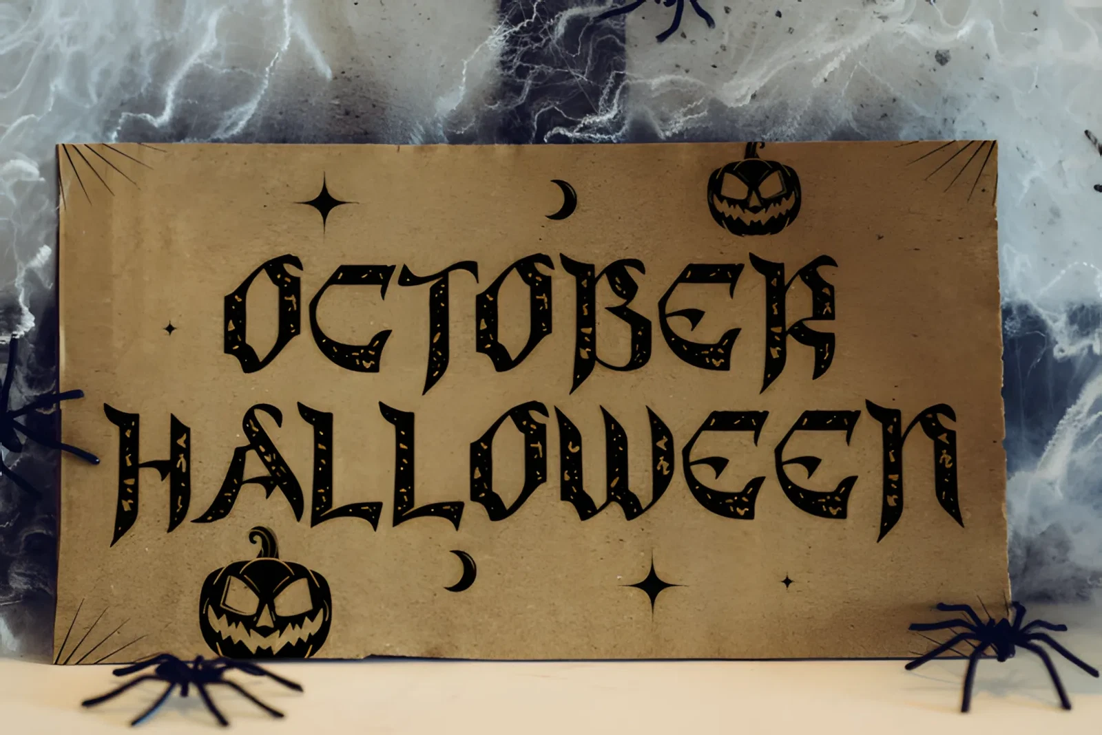 Colide Font: Gothic Display Typeface With Sharp Character 4 Colide Font edgy blackletter typeface for logos and branding