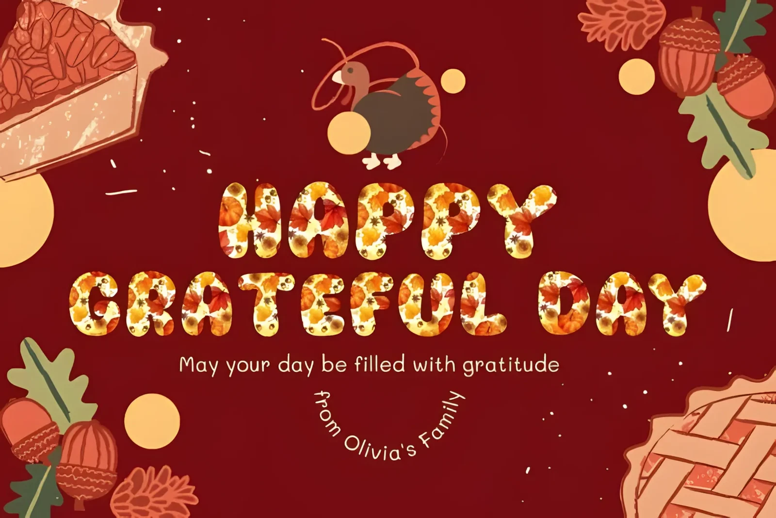 Fox Thanksgiving Font: Colorful Autumn Display Typeface 5 Fox Thanksgiving Font fall themed display font for posters