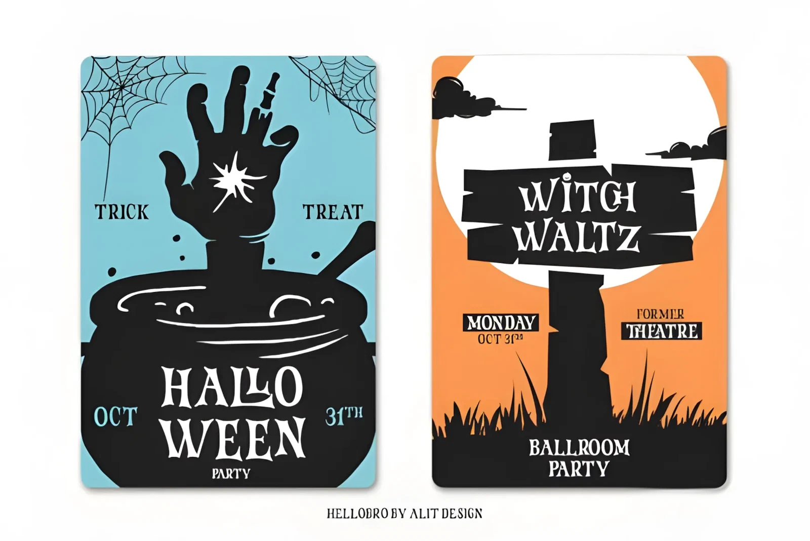 Hellobro Font: Playful Halloween Display Typeface 3 Hellobro Font playful Halloween display font for party posters