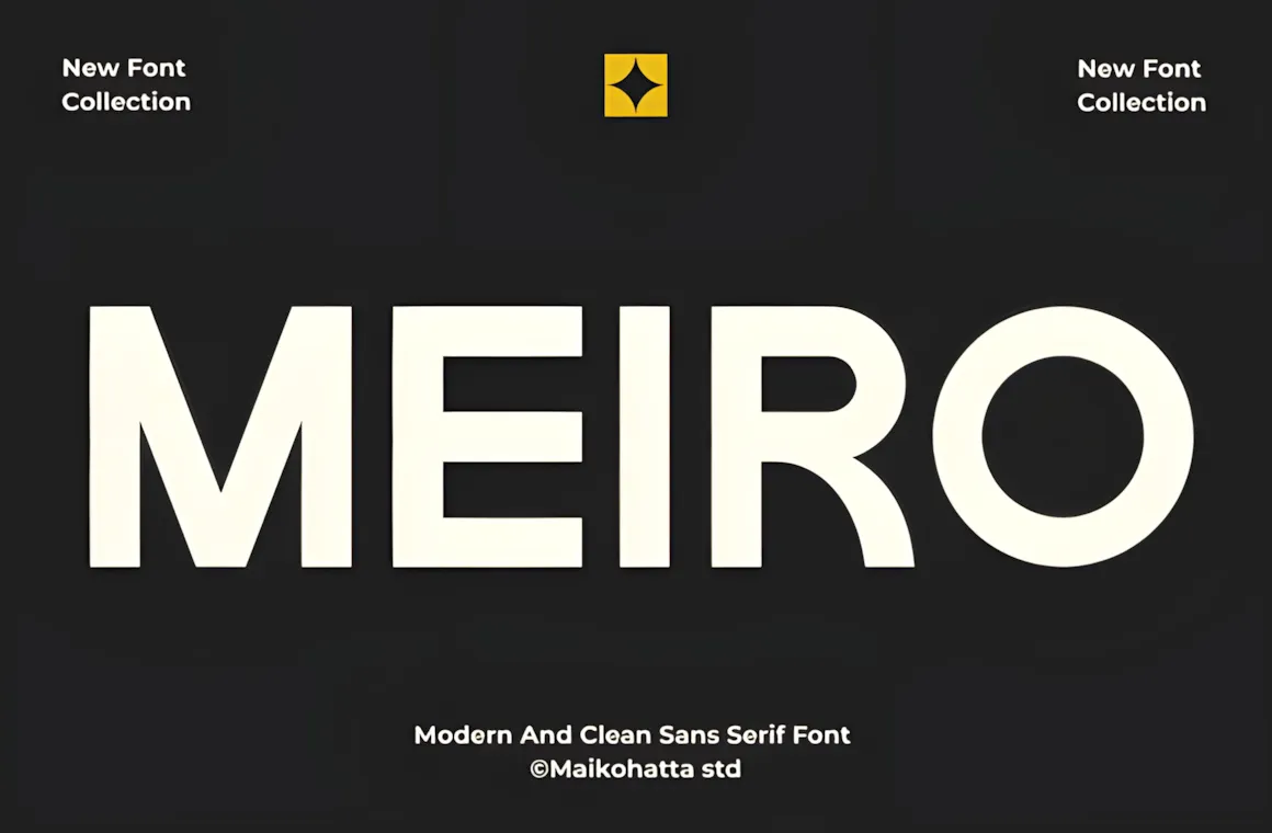 Best Fonts for Branding: 30 Clean Fonts That Look Premium 26 Meiro Fonts 139532511 1 1 580x380 upscayl 2x upscayl standard