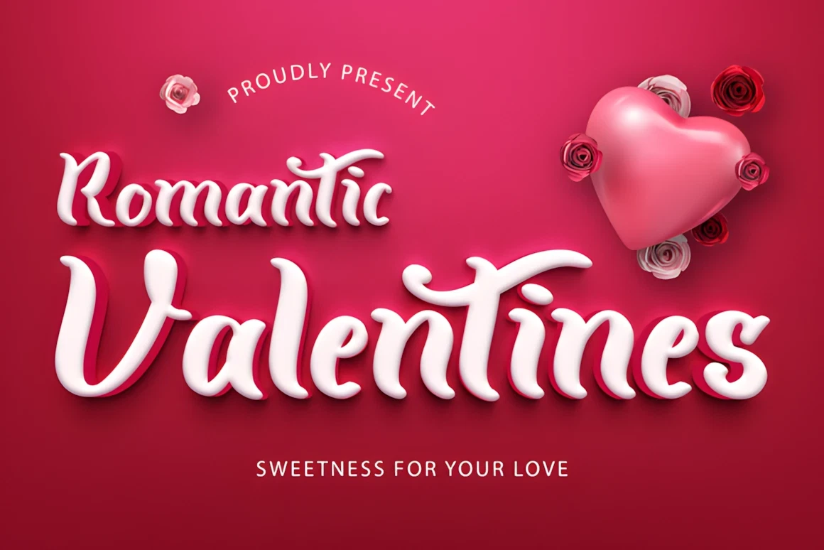 20 Best Valentine's Day Fonts for Romantic Designs 10 Romantic Valentines Fonts 20923371 1 1 580x387 upscayl 2x upscayl standard