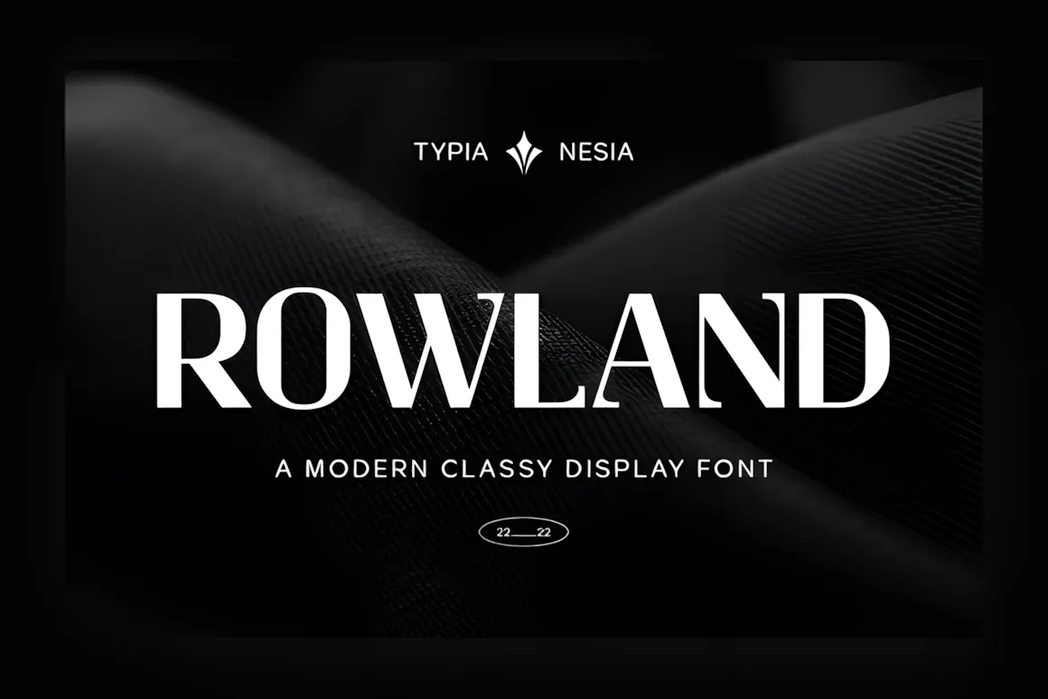 Best Fonts for Logos: 31 Logo Fonts Designers Use 32 Rowland Fonts 32238564 1 1 580x387 upscayl 2x upscayl standard