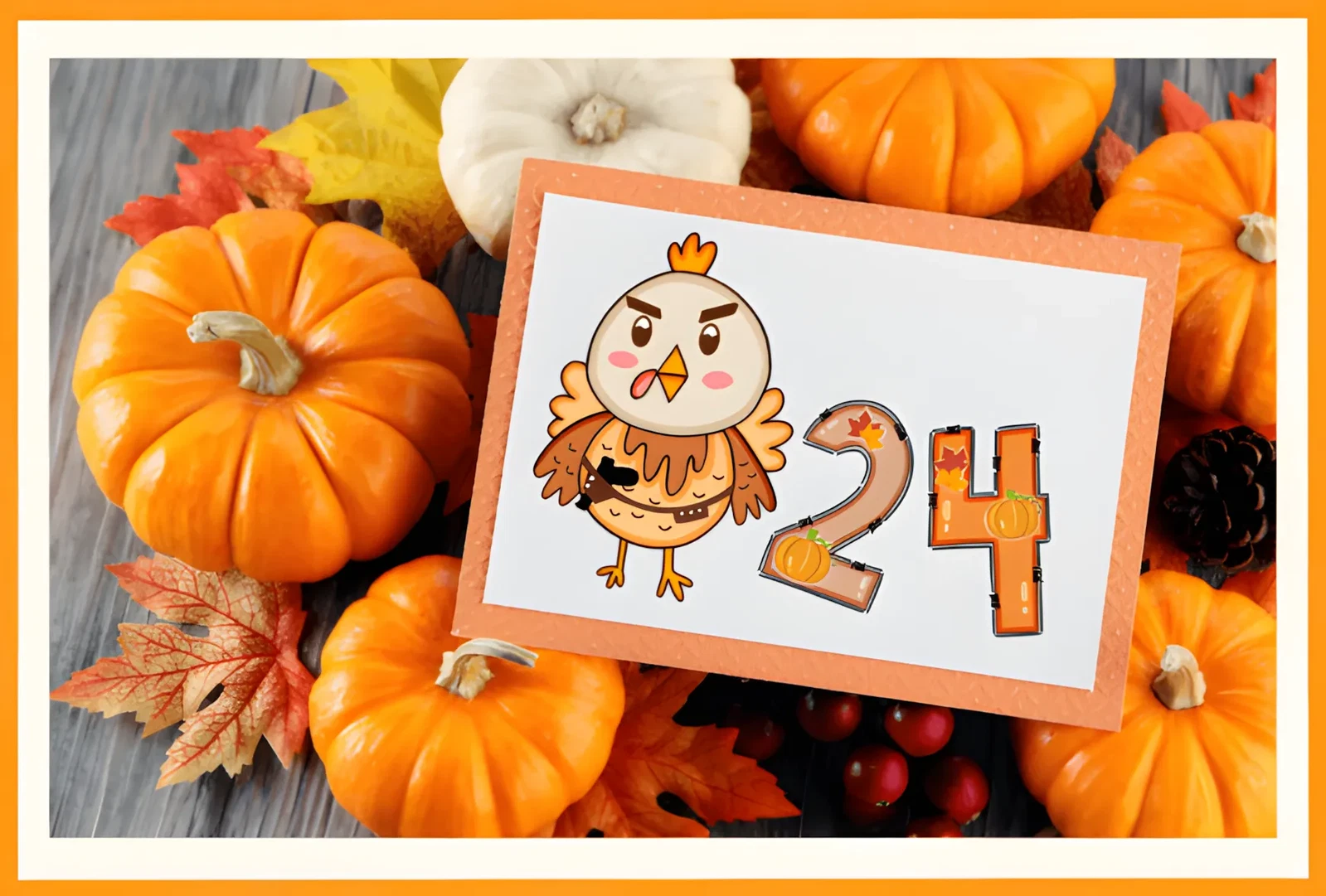 Thanksgiving Day Font: Cute Color Typeface for Kids Designs 6 Thanksgiving Day Font colorful holiday font for posters and seasonal graphics