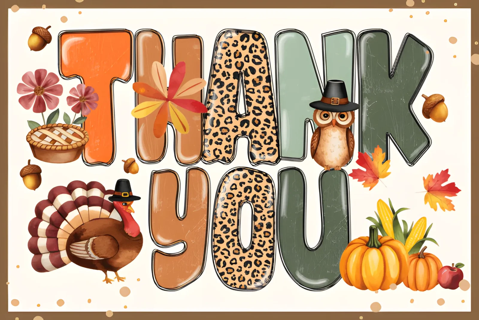 Thanksgiving and Fall Doodle Font: Cozy Color Typeface 5 Thanksgiving and Fall Doodle Font playful autumn font for invitations and greeting cards