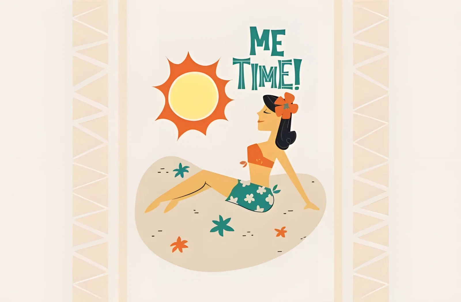 Tiki Tropical Summer Font: Retro Display Typeface 5 Tiki Tropical Summer Font summer poster typography