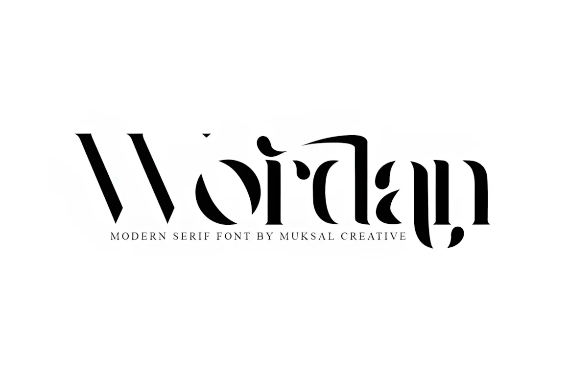 52 Best Stencil Fonts & Cuttable Fonts – Free & Premium Picks 35 Wordan Fonts 8061604 1 1 580x387 upscayl 2x upscayl standard