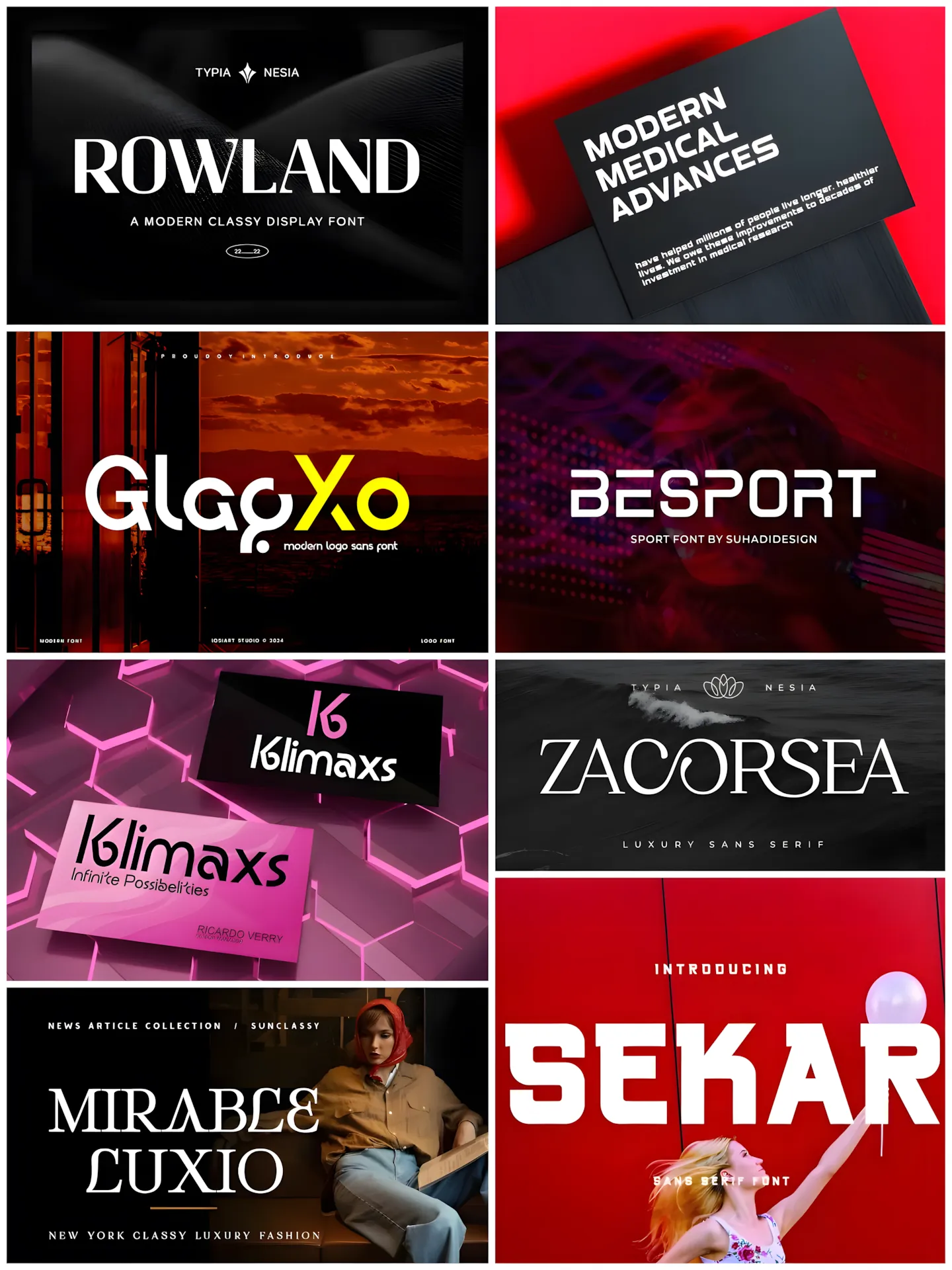 Modern flat-lay of a designer workspace with typography samples, showcasing the best fonts for logos in 2026 – modern, luxury, and minimalist styles