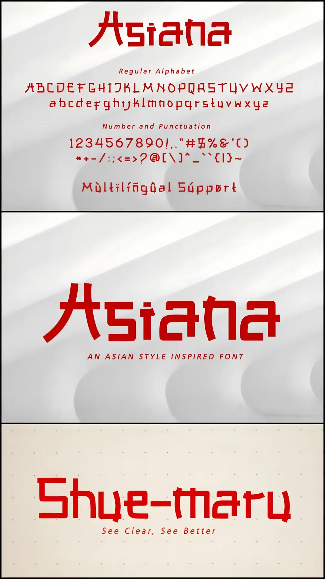 Asiana Font: Asian-Inspired Decorative Typeface for Branding & Design 2 gandr collage 55 upscayl 1x upscayl standard