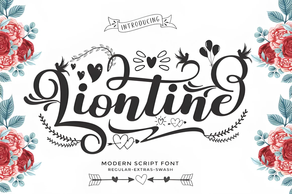 25 Best Free & Paid Valentine’s Day Fonts 13 kncc33zu6h