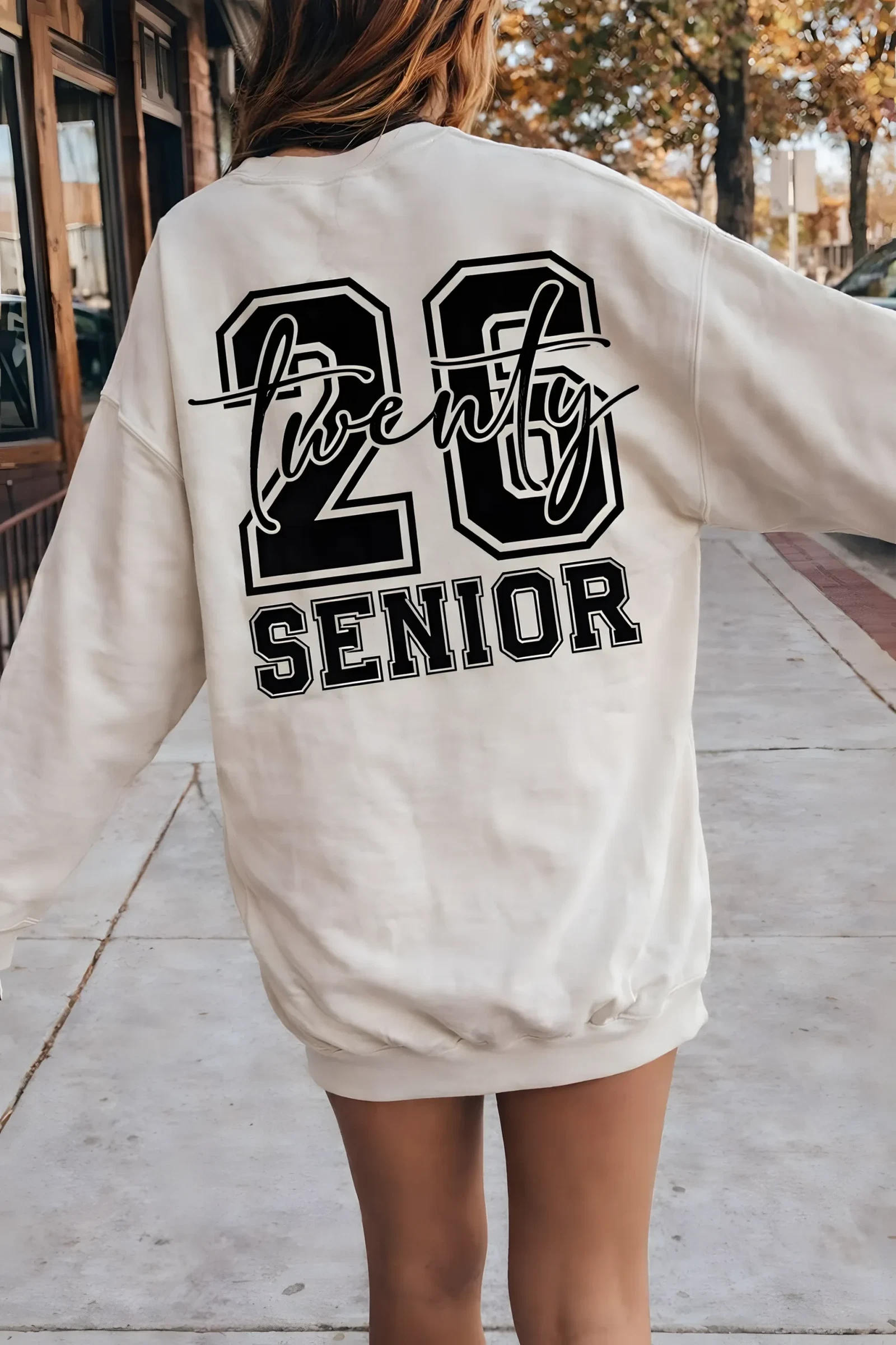 Class of 2026 SVG for Graduation Apparel and Gifts 2 Senior 2026 SVG on graduation t-shirt mockup