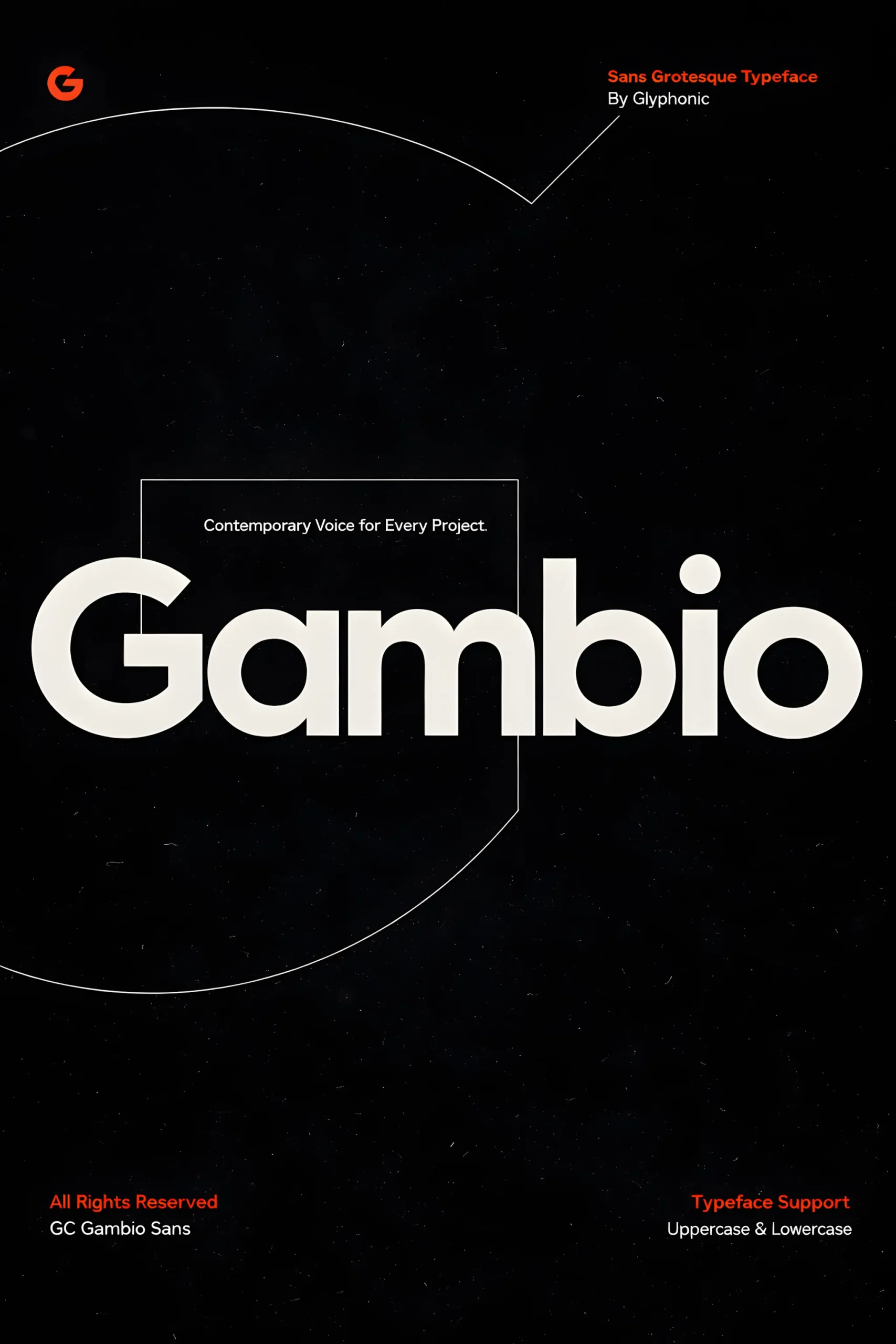 GC Gambio font clean modern grotesk sans serif typography preview