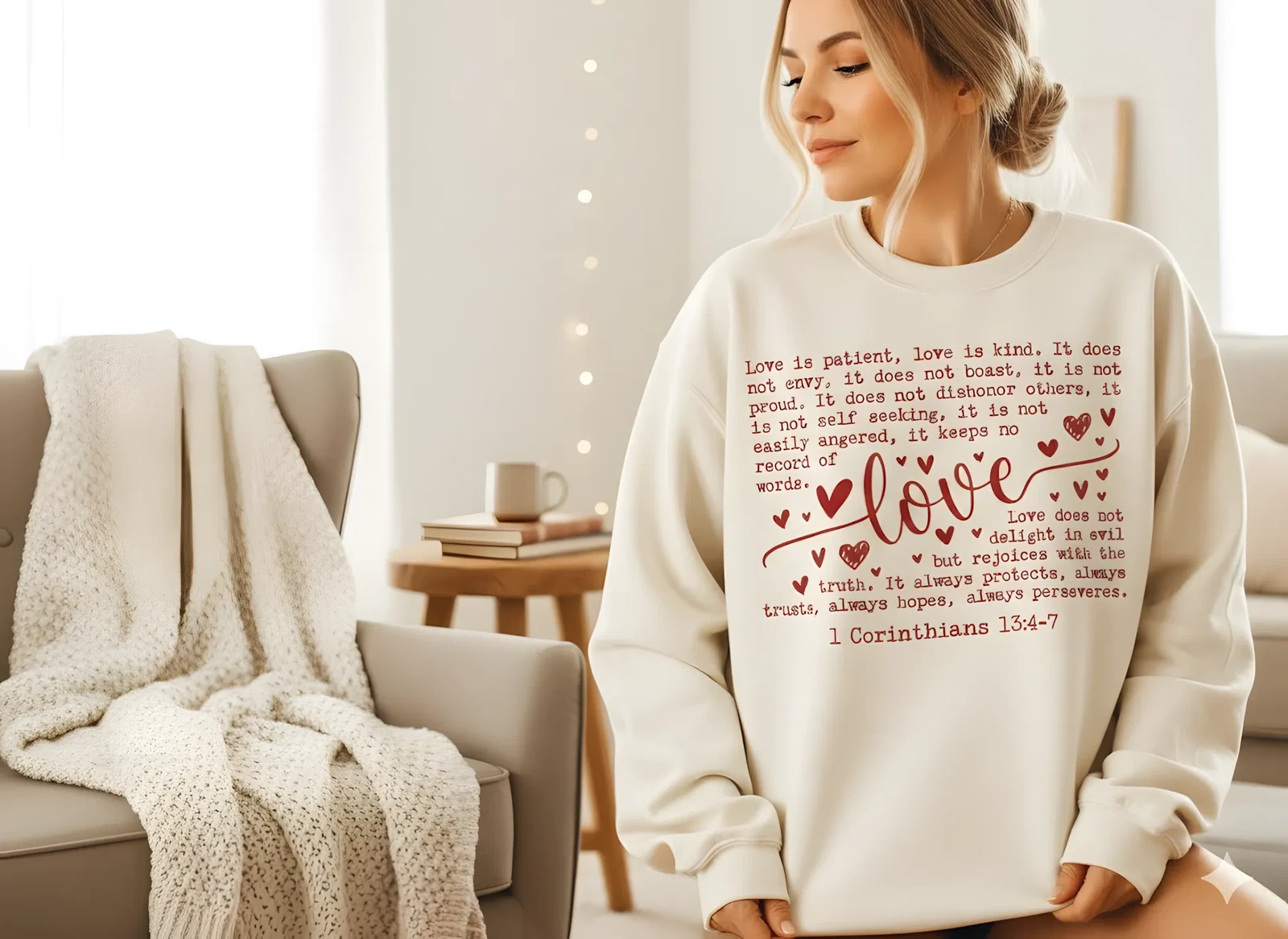 Love Is Patient PNG for Christian Valentine Designs 3 Love Is Patient PNG file for Cricut and print on demand