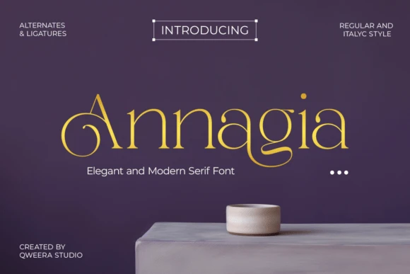 7 Luxury Serif Fonts: Best Elegant Typefaces for Branding & Design 3 Creative workspace showcasing luxury serif fonts typography