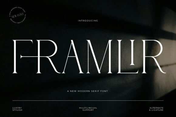 7 Luxury Serif Fonts: Best Elegant Typefaces for Branding & Design 7 Modern luxury serif fonts in fashion editorial layout