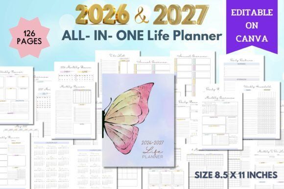 14 Best Digital Planners for 2026 to Stay Organized 12 20262027 Allinone Life Planner Graphics 124521927 1 1 580x387 1