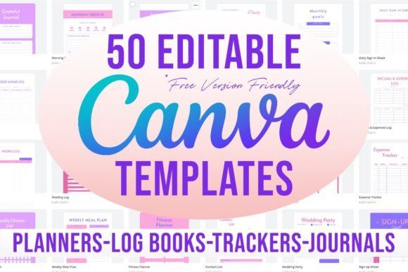 14 Best Digital Planners for 2026 to Stay Organized 19 50 Editable Canva Templates 6x9 for KDP Graphics 32789218 1 1 580x387 1