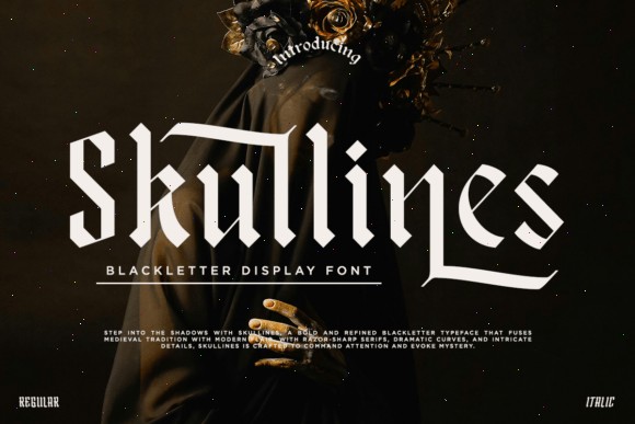 8 Best Textura Fonts for Medieval Design Projects 11