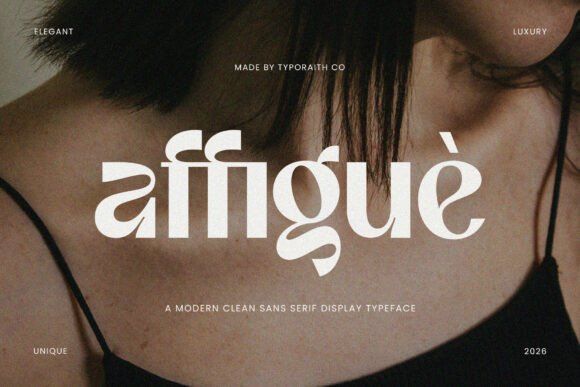 13 Packaging Sans Serif Fonts That Look Premium 39 Affigue Fonts 144620908 1 1 580x387 1