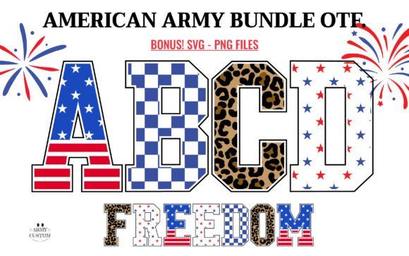 20 Independence Day Fonts for Posters, T-Shirts, and Social Media 22 American Bundle Fonts 120079543 1 1 580x363 1