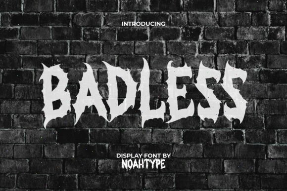 15 Best Blackletter Fonts for Gaming Logos 12 Badless Fonts 138392513 1 1 580x387 1