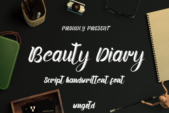 11 Feminine Fonts for Beauty Packaging 20 Beauty Diary Fonts 8344659 1 1 580x387 1