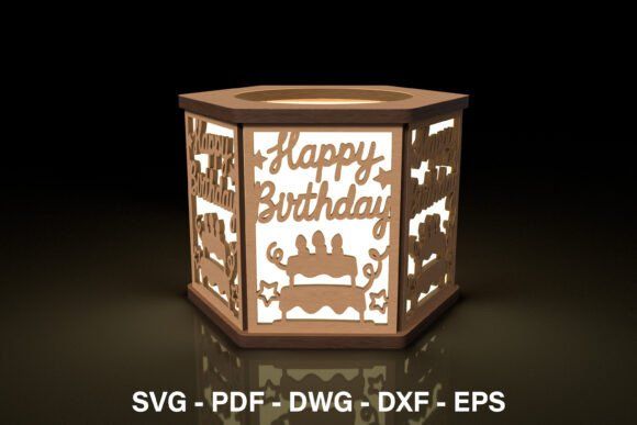 20 Laser Cutting Files for DIY Projects, Gifts, and Small Business 5 Birthday Gifts Candle Holder Graphics 118542470 1 1 580x387 1