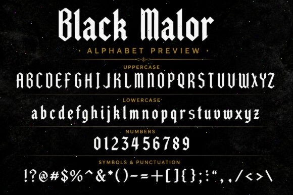 13 Best Old English Fonts for RPG Game Branding in 2026 17 Black Malor Fonts 148607174 2 580x386 1