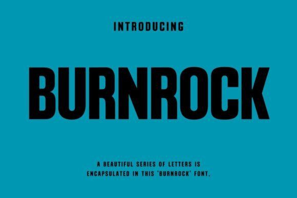 18 Best Sans Serif Fonts for Luxury Product Labels 42 Burnrock Fonts 97580541 1 1 580x387 1