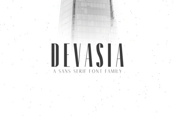 16 Best Rounded Sans Serif Fonts for Logos 43 Devasia by Creative Tacos 580x387 1