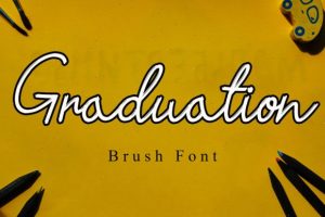 8 Best Elegant Graduation Fonts For Announcements, Posters, And Party ...