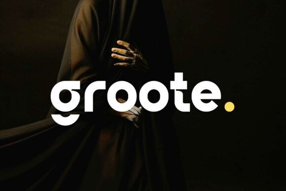 13 Packaging Sans Serif Fonts That Look Premium 9 Groote Fonts 128810520 1 1 580x387 1