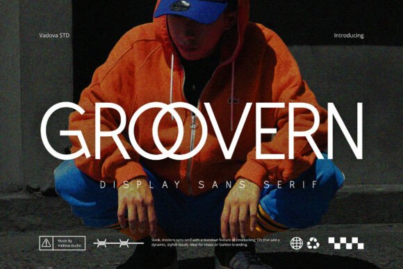 15 Best Sans Serif Fonts for Modern Websites in 2026 11 Groovern Fonts 147158785 1 1 580x387 1