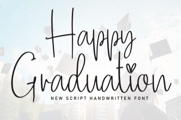 8 Best Elegant Graduation Fonts for Announcements, Posters, and Party Templates 12 Happy Graduation Fonts 73202252 1 1 580x387 1