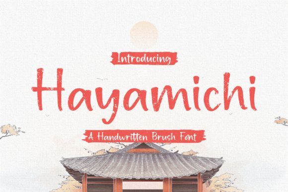 17 Premium Fonts for Elegant Packaging Design 9 Hayamichi Fonts 49912912 1 1 580x387 1