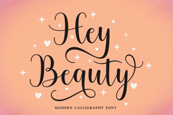 11 Feminine Fonts for Beauty Packaging 7 Hey Beauty Fonts 29064533 1 1 580x386 1