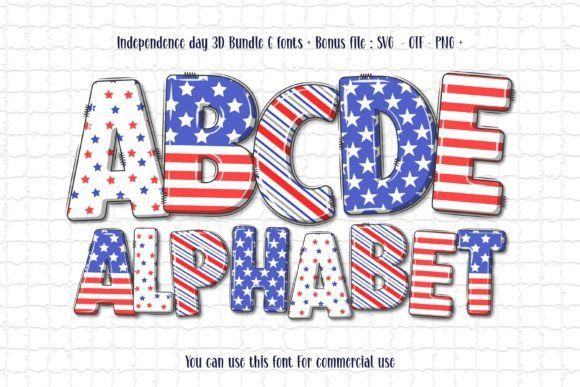 15 Best Independence Day Fonts 4th of July Designs 28 Independence Day 3D Fonts 96135840 1 1 580x387 1