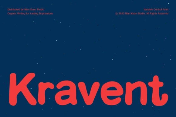 18 Rounded Sans Serif Fonts for Modern Branding 35 Kravent Fonts 136307113 1 1 580x388 1