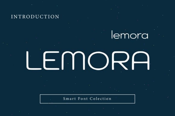 18 Rounded Sans Serif Fonts for Modern Branding 4 Lemora Fonts 137923128 1 1 580x386 1