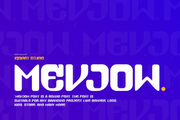 18 Rounded Sans Serif Fonts for Modern Branding 42 Mevjow rounded sans serif fonts for futuristic gaming design