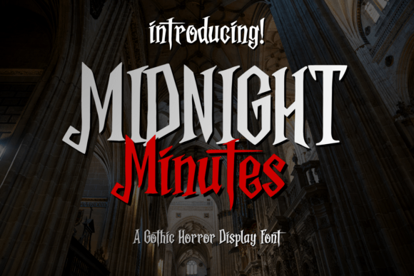 9 Top Blackletter Fonts for Dark Fantasy Design 20 Midnight Minutes blackletter fonts for dark fantasy design with horror-inspired gothic lettering and dark cinematic style