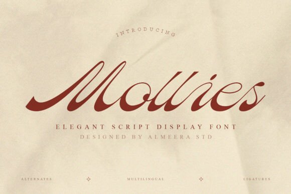 12 Luxury Script Fonts for Cosmetic Packaging 6 Mollies Fonts 148283321 1 1 580x387 1